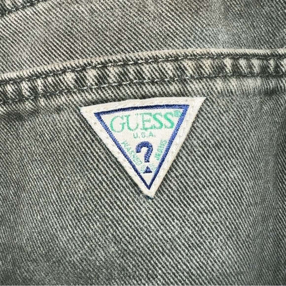 GUESS U.S.A. Vintage 80’s Men’s Green Jeans Size 30 X 34 - Picture 9 of 16